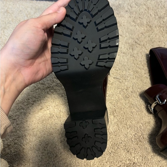 Madden Girl Kiera Oxblood shoes size 8.5 - Picture 4 of 5